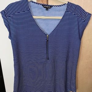 Express striped blouse
